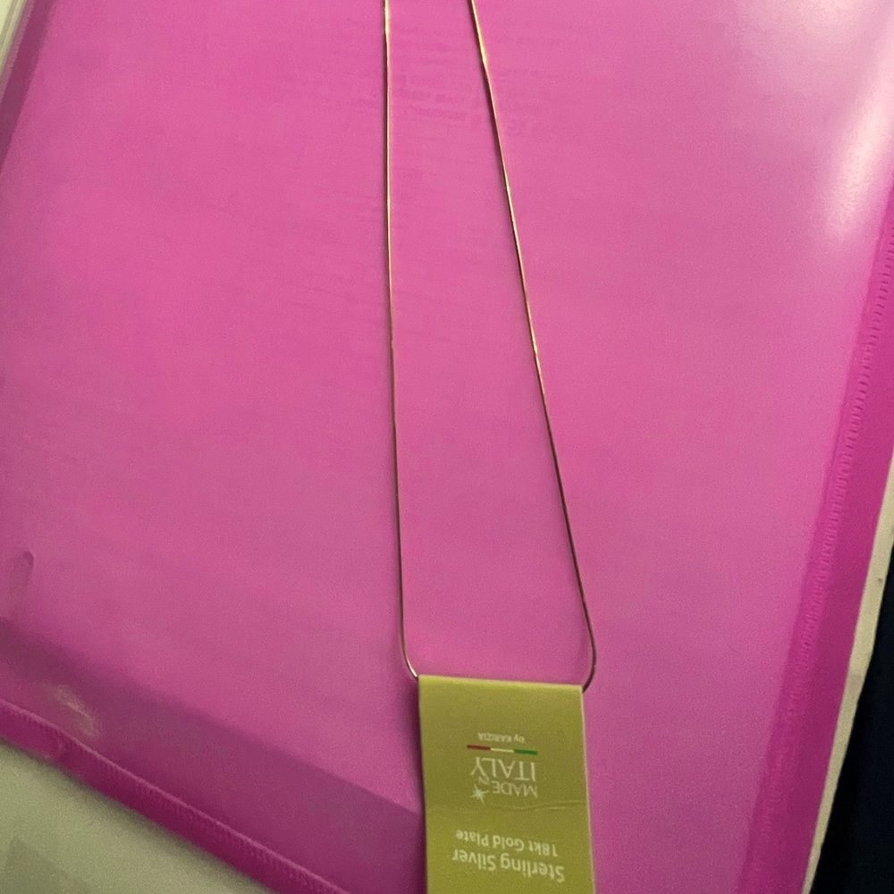 18KT gold plate over SS CHAIN NWT